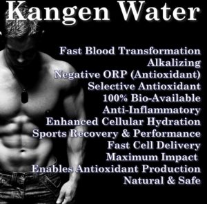 Furthermore, our Kangen Water is akaline.